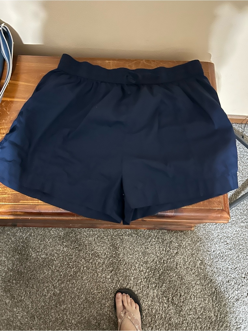 Women's Navy Pull-On Shorts - Casual Everyday Comfort